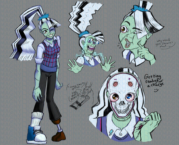 Redesigned Frankie Stein