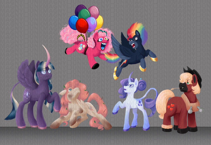 Redesigned Mane 6