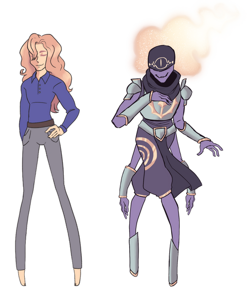 Ajazael's human and true form