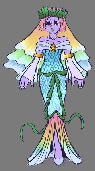 Super Mario Odyssey Lake Princess Fan Design